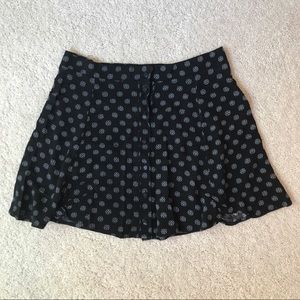 LA hearts button down skirt